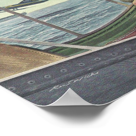 1954 Ad Convair Naval Aviators Poster (Ecke)