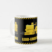 1954 bleiummantelter Dieselzug Kaffeetasse (Vorderseite Links)