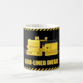 1954 bleiummantelter Dieselzug Kaffeetasse (Mittel)