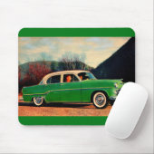 1954 Dodge Royal V8 in grün Mousepad (Mit Mouse)