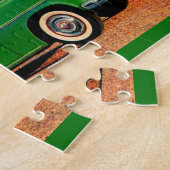 1954 Dodge Royal V8 in grün Puzzle (Seite)