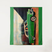 1954 Dodge Royal V8 in grün Wandteppich (Vorderseite)