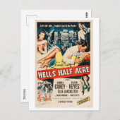 1954 Film Hell's Half Acre Postkarte (Vorne/Hinten)