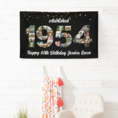 1954 gegründetes Foto Collage Party Banner (Insitu)