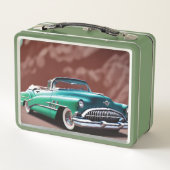1954 Lunch-Box für klassisches Autometall Metall Brotdose (Rückseite)