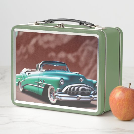 1954 Lunch-Box für klassisches Autometall Metall Brotdose (Beispiel)