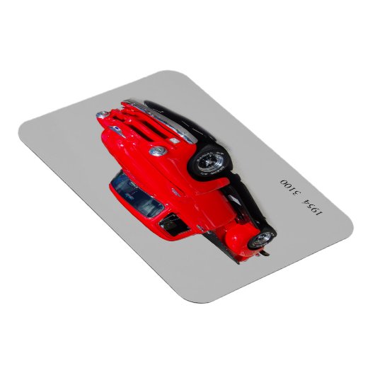 1954 roter 3100-Lieferwagen-Magnet Magnet (Rechte Seite)