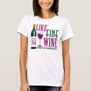 1954 WIE BIS Vintager FEINWEIN T-Shirt