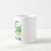 1955 70. Geburtstag Golf Spaß Kaffeetasse (Mittel)