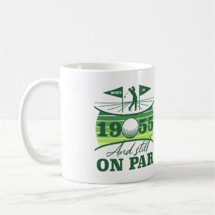 1955 70. Geburtstag Golf Spaß Kaffeetasse