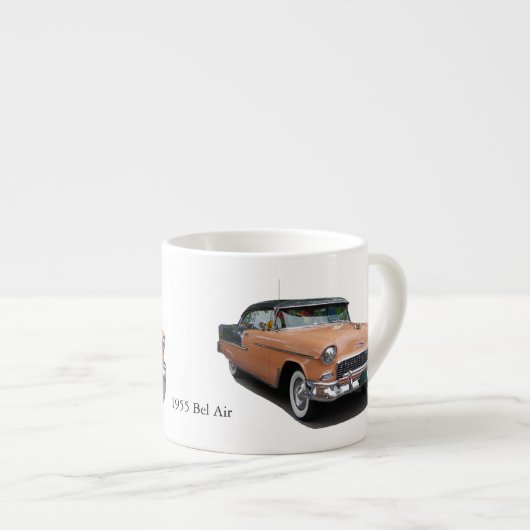 1955 Bel Air Espresso Tasse (Vorderseite Rechts)