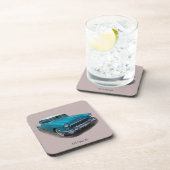 1955 Blauer/Weißer Untersetzer (Rechte Seite)