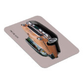 1955 Braun-Bel-Luft-Magnet Magnet (Rechte Seite)