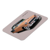 1955 Braun-Bel-Luft-Magnet Magnet (Linke Seite)