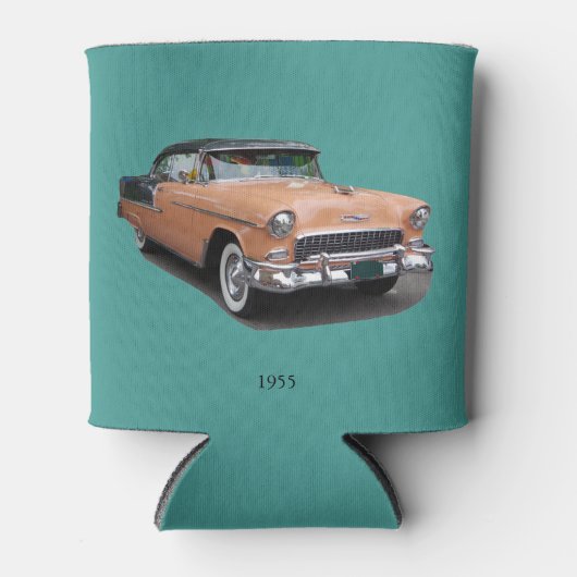 1955 brauner Oldtimer kühler Dosenkühler (Vorderseite)