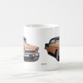 1955 brauner Oldtimer Tasse (Mittel)