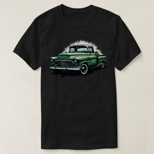 1955 Chevrolet 3100 Lieferwagen T-Shirt (Design vorne)