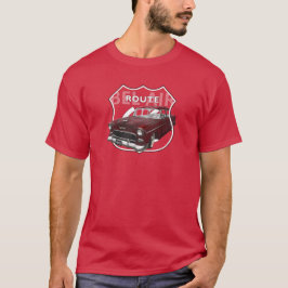 1955 Chevrolet Bel Air. 55 Roter Chevy. Amerikaner T-Shirt