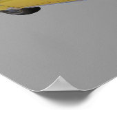 1955 Chevrolet Bel Air Antiker Wagen Poster (Ecke)