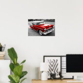1955 Chevrolet Bel Air Poster (Heimbüro)