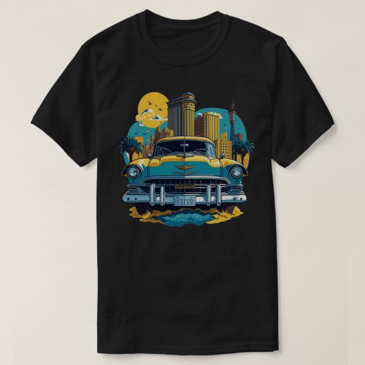 1955 Chevrolet Bel Air T-Shirt (Design vorne)