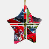1955 Chevrolet Sedan Collage Keramikornament (Rechts)