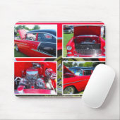 1955 Chevrolet Sedan Collage Mouse Pad Mousepad (Mit Mouse)