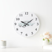 1955 Chevy Bel Air Große Wanduhr (Zuhause)