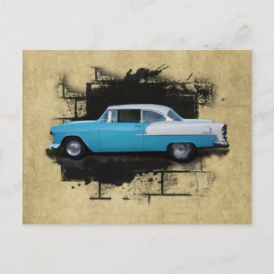 1955 Chevy Bel Air- Klassische Autos- Postkarte