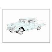 1955 Chevy Bel Air Tischnummer (Vorderseite)