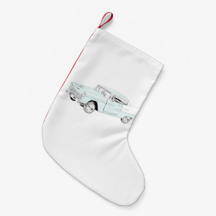 1955 Chevy Bel Air Zeichnen Kleiner Weihnachtsstrumpf