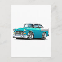 1955 Chevy Belair Türkis-Weiß Auto