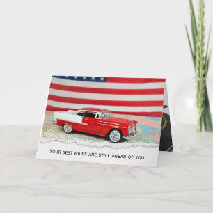 1955 Chevy Car Map for Retirement Karte