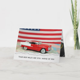 1955 Chevy Car Map for Retirement Karte