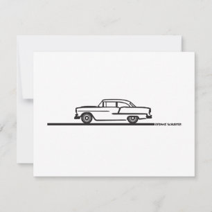 1955 Chevy Hardtop Post