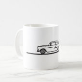 1955 Chevy Hardtop Post Kaffeetasse (Vorderseite Links)