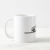 1955 Chevy Hardtop Post Kaffeetasse (Links)