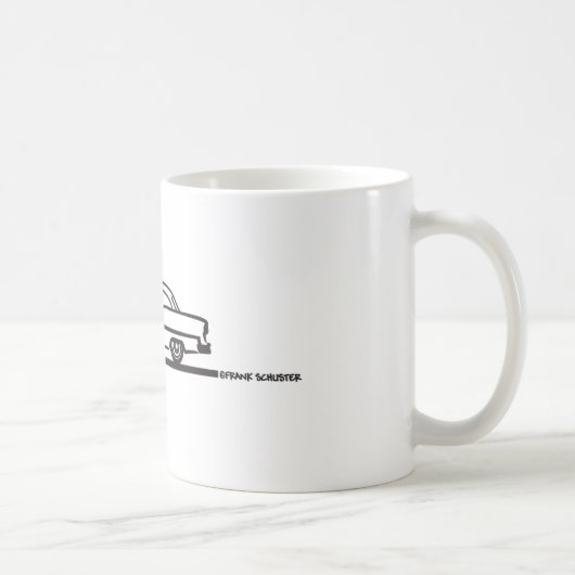 1955 Chevy Hardtop Post Kaffeetasse (Rechts)