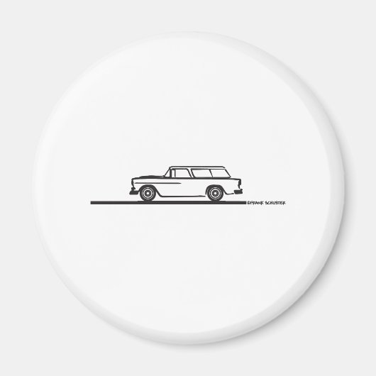 1955 Chevy Nomad Magnet (Vorne)