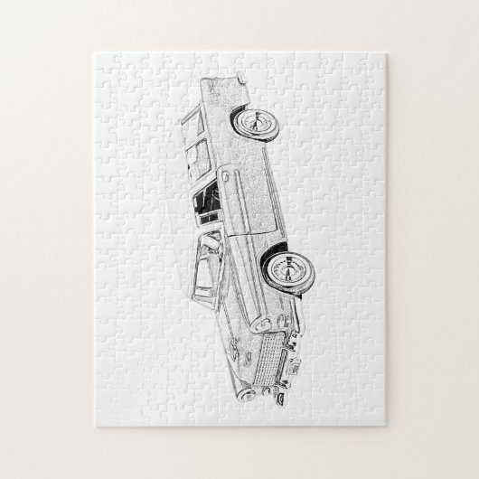 1955 Chevy Nomad Puzzle (Vertikal)