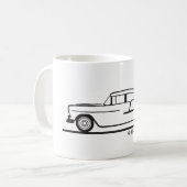 1955 Chevy Sedan Kaffeetasse (Vorderseite Links)