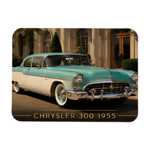 1955 Chrysler 300 Klassischer amerikanischer Hochl Magnet