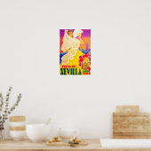 1955 Feria de Sevilla Poster (Küche)