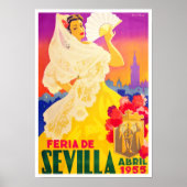 1955 Feria de Sevilla Poster (Vorne)