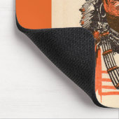 1955 indischer Chef aus Billy the Kid (UK) Comic Mousepad (Ecke)