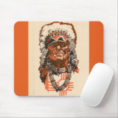 1955 indischer Chef aus Billy the Kid (UK) Comic Mousepad (Mit Mouse)