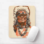 1955 indischer Chef aus Billy the Kid (UK) Comic Mousepad (Mit Mouse)
