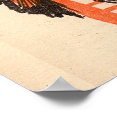 1955 indischer Chef aus Billy the Kid (UK) Comic Poster (Ecke)