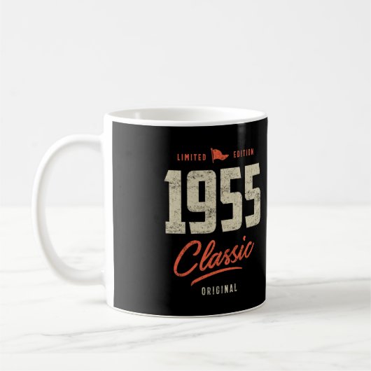 1955 klassisches Geburtstagsgeschenk Kaffeetasse (Links)
