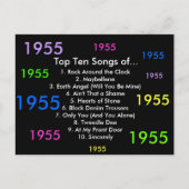 1955 Lieder Postkarte (Vorderseite)